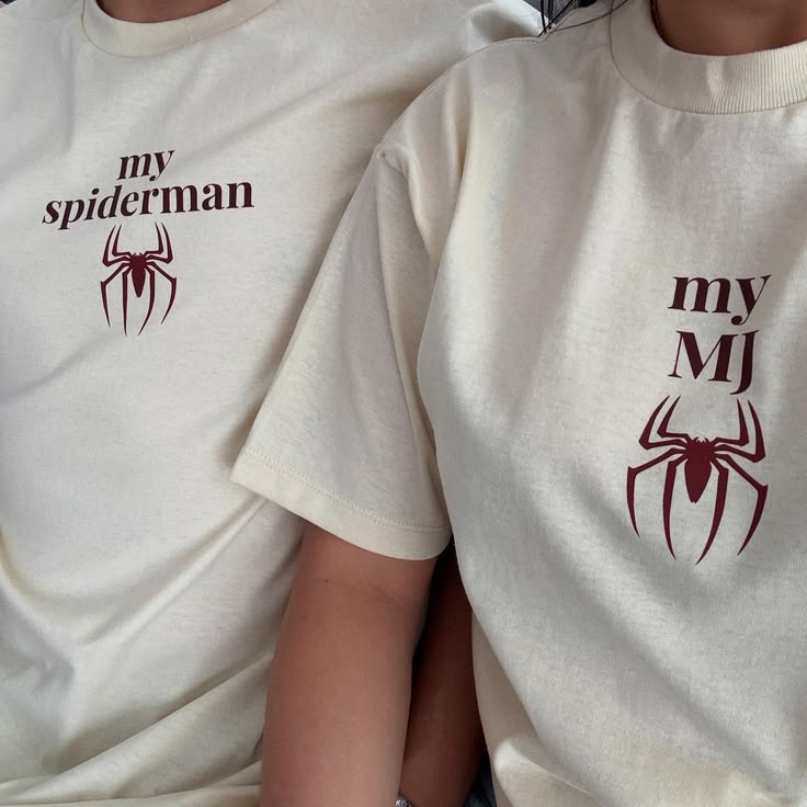 My spiderman & My Mj Couple tshirt